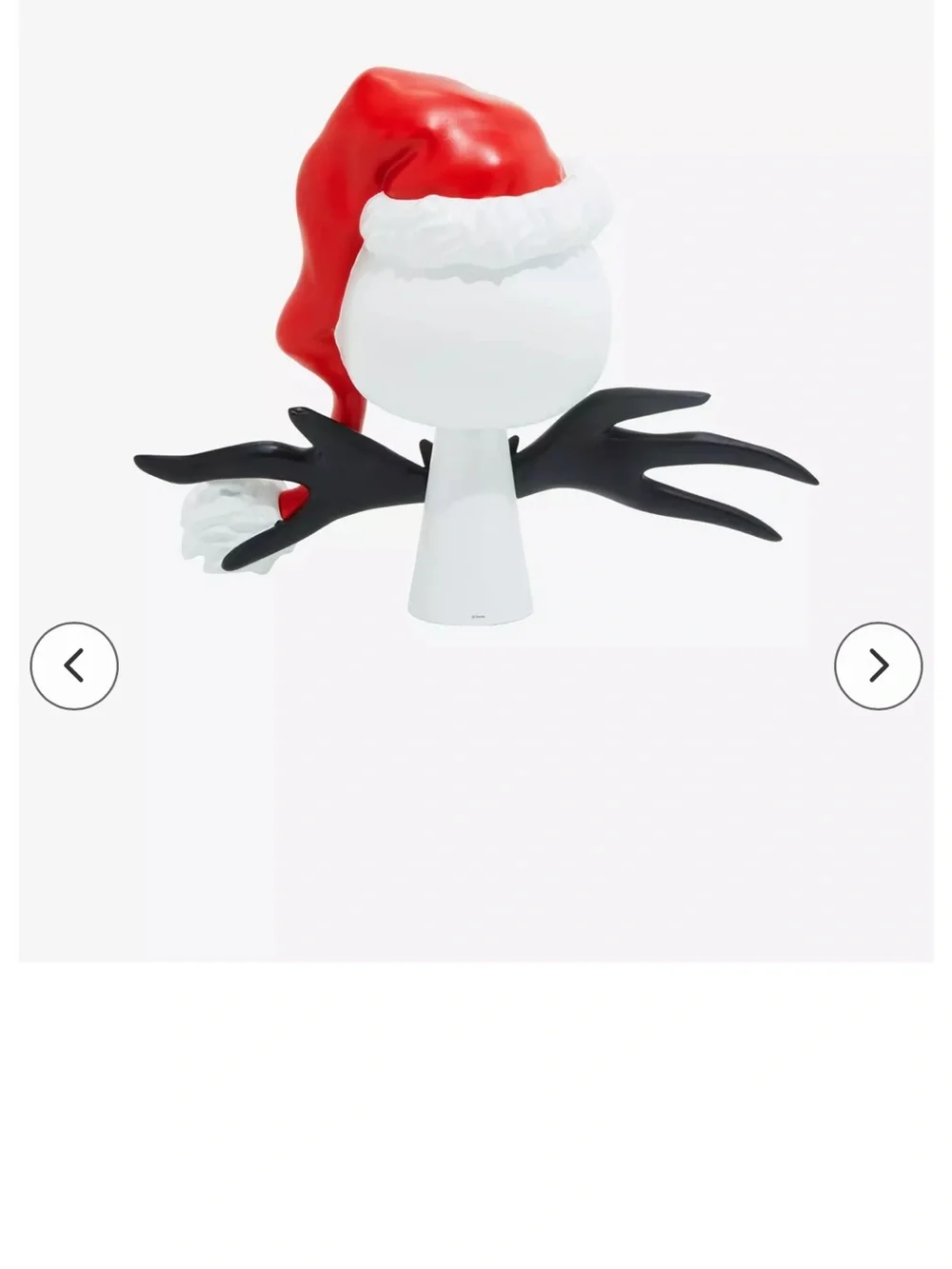 The Nightmare Before Christmas Sandy Claws Jack Tree Topper Brand New